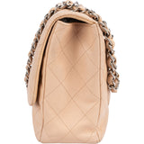 Chanel Quilted Lambskin Maxi Single Flap Shoulder Bag