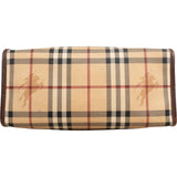 Burberry Nova-Check Monogram Small Tote Handbag