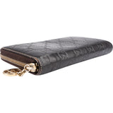 Gucci Guccissima Leather Zip Around Wallet