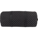 Celine Black Macadam Nylon Boston Shoulder Bag