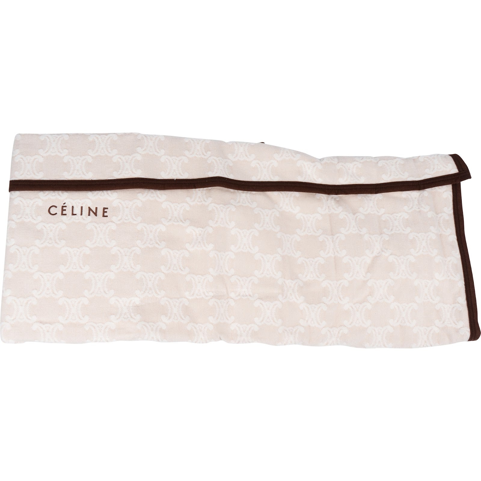 [🔄️B19 / F38] Céline Triomphe Towel Set Blanket - vintageandkickz