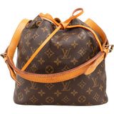 Louis Vuitton Monogram Canvas Sac Noé Petit Shoulder Bag