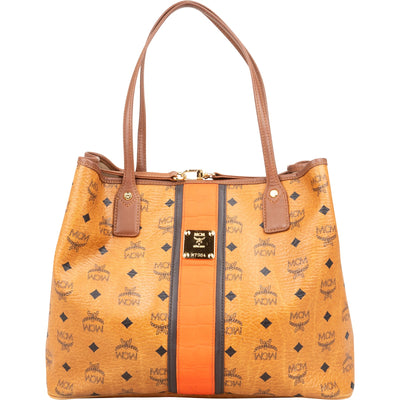 MCM Monogram Visetos Liz Shoulder Bag