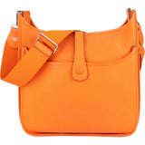 Hermès Orange Togo Leather Evelyne III 33 Crossbody Bag
