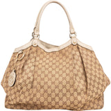 Gucci Monogram GG Canvas Sukey Hobo Handbag