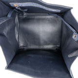 Celine Bleu Python Leather Phantom Handbag