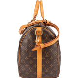 Louis Vuitton Monogram Canvas Keepall 45 Bandoulière Travel Bag - vintageandkickz