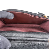 Chanel Quilted Caviar Leather CC Wallet On Chain Crossbody Bag