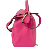 Loewe Pink Calfskin Puzzle Handbag