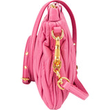 Miu Miu Matelassé Nappa Leather Clutch Crossbody Bag