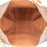 Louis Vuitton Monogram Canvas Keepall 60 Bandoulière Travel Bag