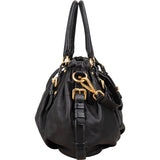 Prada Soft Calf Leather Gaufre Satchel Handbag