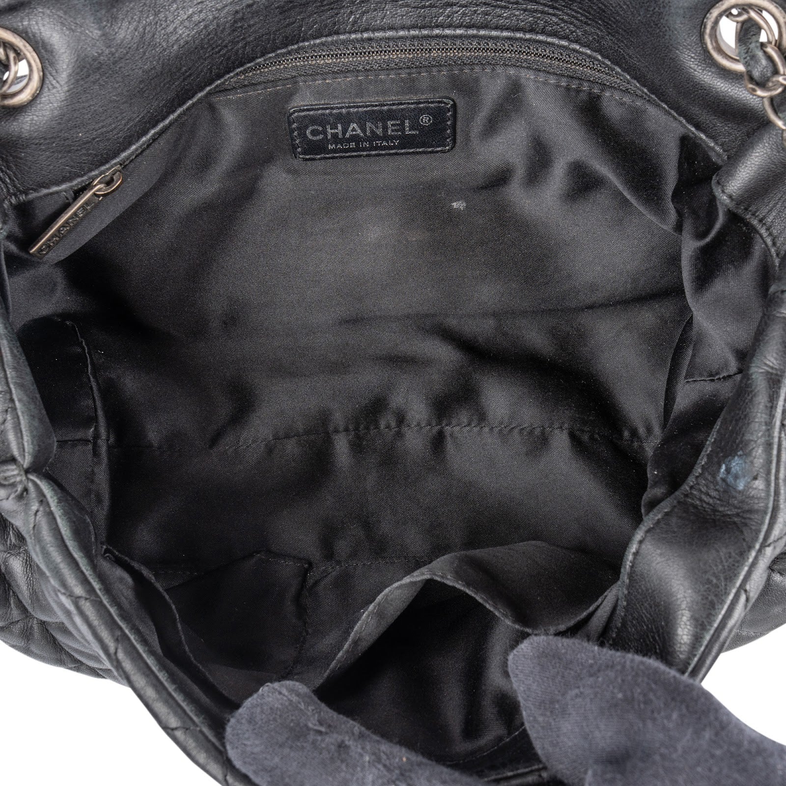 Chanel Quilted Lambskin Single Flap Crossbody Bag - vintageandkickz