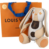 Louis Vuitton Monogram Doudou Bunny Lewis Toy
