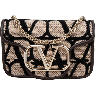 Valentino Garavani Iconographe VLogo Signature Micro Crossbody Bag