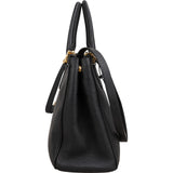 Prada Black Vitello Daino Leather Phenix Tote Handbag