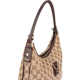 Gucci Monogram GG Abbey D-Ring Hobo Shoulder Bag