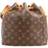 Louis Vuitton Monogram Canvas Sac Noé Petit Shoulder Bag