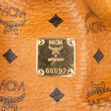 MCM Monogram Visetos Drawstring Bucket Crossbody Bag