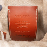 Chloé Small Woody Basket Raffia Crossbody Handbag