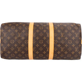 Louis Vuitton Monogram Canvas Keepall 45 Bandoulière Travel Bag
