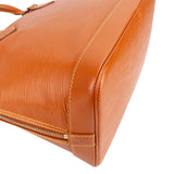 Louis Vuitton Cognac Epi Leather Alma PM Handbag