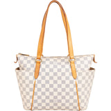 Louis Vuitton Monogram Damier Azur Canvas Totally PM Shoulder Bag