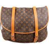 Louis Vuitton Monogram Canvas Saumur 40 Crossbody Bag