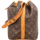 Louis Vuitton Monogram Canvas Sac Noé Petit Shoulder Bag