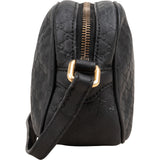 Gucci Guccissima Leather Bamboo Tassel Camera Crossbody Bag