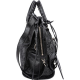 Balenciaga Noir Arena Leather City Handbag