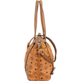 MCM Monogram Visetos Satchel Shoulder Bag