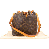 Louis Vuitton Monogram Canvas Sac Noé Petit Shoulder Bag