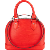 Louis Vuitton Red Epi Leather Alma BB Handbag