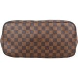 Louis Vuitton Monogram Damier Ebene Canvas Neverfull MM Shoulder Bag