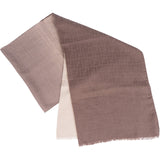 Fendi Silk Monogram FF Logo Schal Scarf