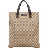 Gucci Monogram GG Supreme Canvas Tote Handbag