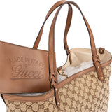 Gucci Monogram GG Canvas Joy Tote Shoulder Bag