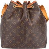 Louis Vuitton Monogram Canvas Sac Noé Petit Shoulder Bag