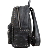 MCM Monogram Visetos Canvas Stark Small Studded Backpack
