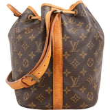 Louis Vuitton Monogram Canvas Sac Noé Petit Shoulder Bag