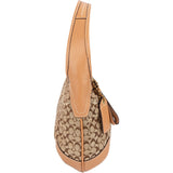 Coach Monogram Signature Small Hobo Shoulder Bag
