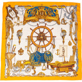 Hermès Musée Silk 90 Scarf Tuch