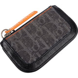 Christian Dior Oblique Monogram Denim Coin Wallet