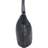 Gucci Blue Leather GG Soho Messenger Crossbody Bag