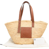 Loewe Palm Leaf Basket Raffia Shoulder Bag Medium
