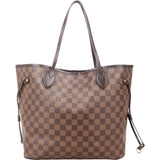 Louis Vuitton Monogram Damier Ebene Canvas Neverfull MM Shoulder Bag