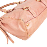 Miu Miu Vitello Lux Bow Handbag