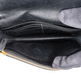 Saint Laurent Grain De Poudre Monogram Wallet On Chain Crossbody Bag