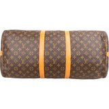 Louis Vuitton Monogram Canvas Keepall 55 Bandoulière Travel Bag